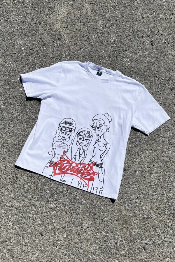 Girls Tee White