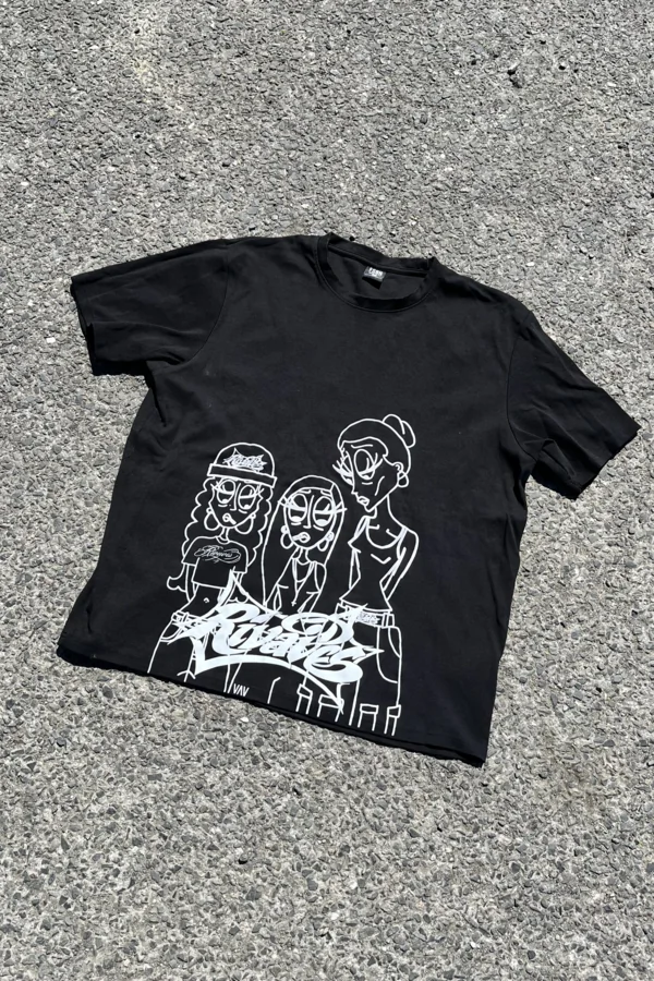Girls Tee Black